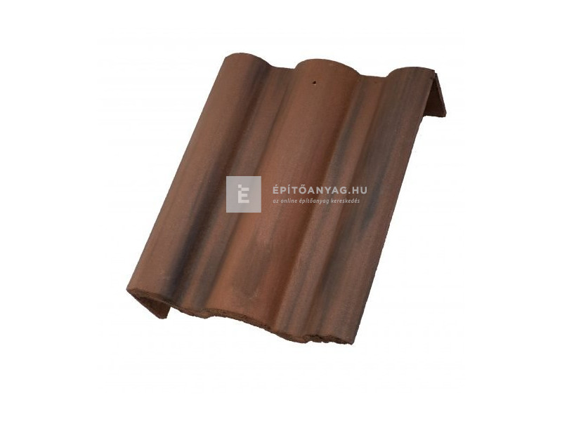 Terrán Coppo 2018 félnyeregtető szegélycserép bal ColorSystem ódon