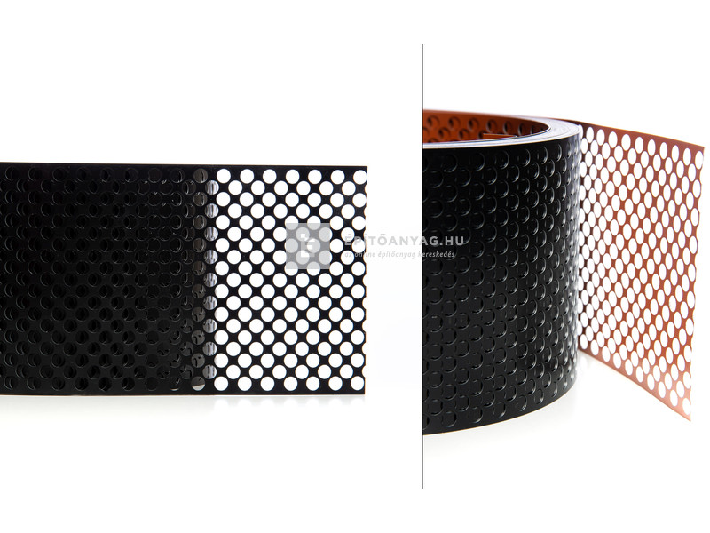 Alumínium ereszszellőző szalag antracit 10 cm x 10 m