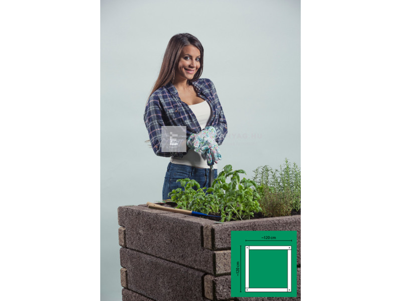 Leier Durisol Magaságyás négyzet alakú