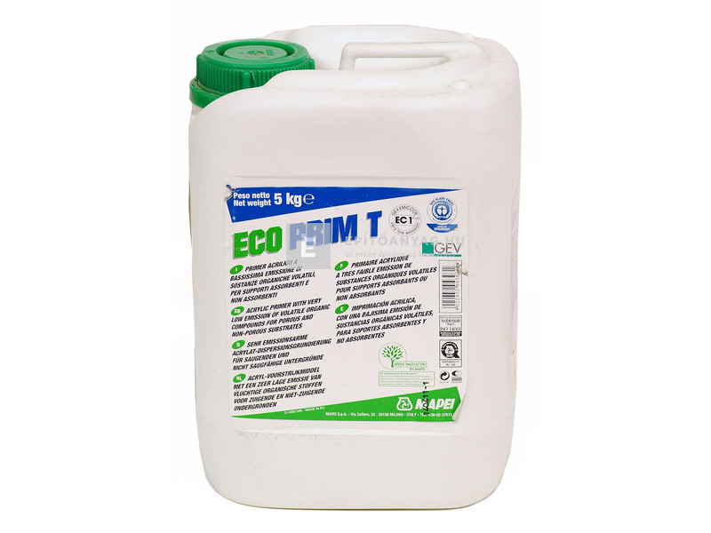 Mapei Eco Prim T Oldószermentes akril alapozó 5 kg