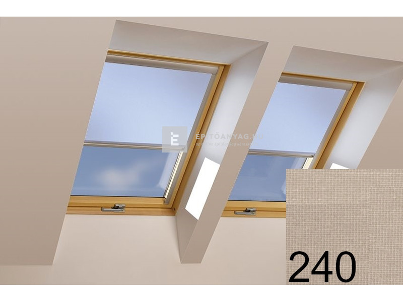 Fakro ARP I 78x140 cm, 240-es színkódú fényszűrő sínes roló