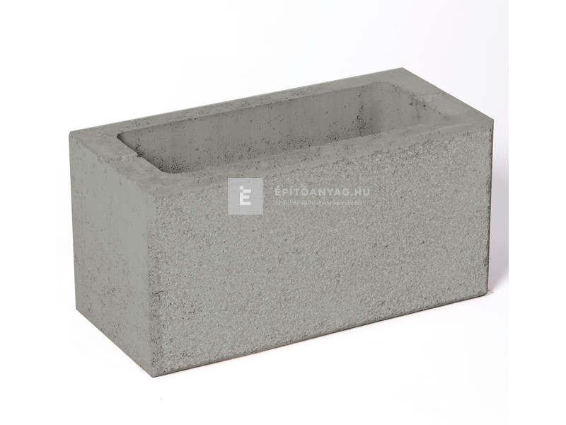 Leier Modern kerítéskő normálkő natúr, agyagszürke 20x40x20 cm
