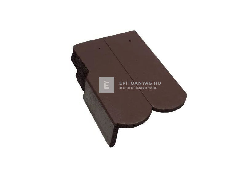 Terrán Rundo szegélycserép bal sötétbarna