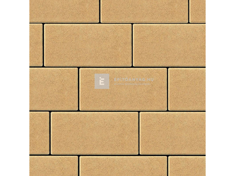 Semmelrock Citytop Térkő homoksárga 10x20 cm 6 cm