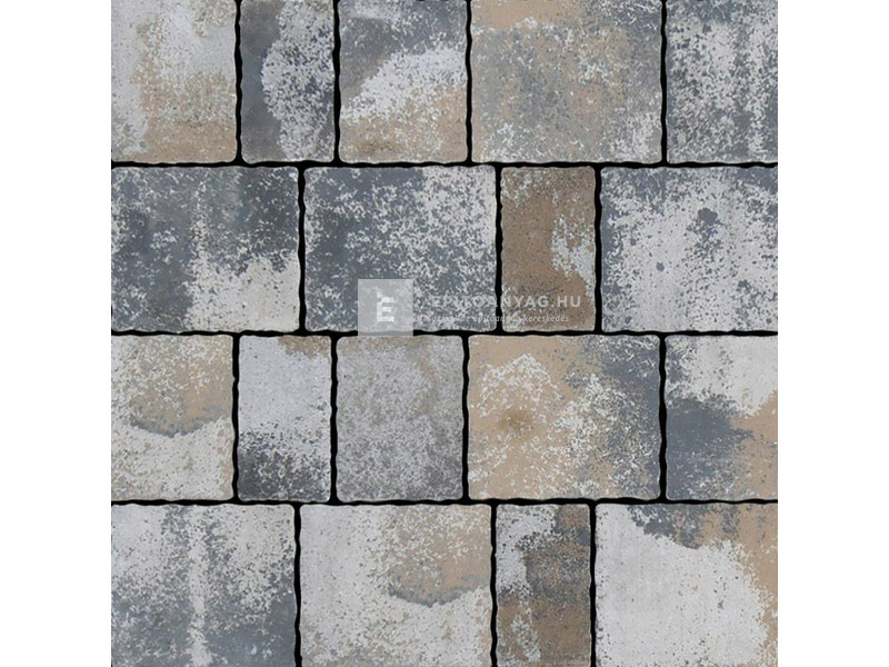 Semmelrock Appia Antica Kombi térkő lávaszürke melírozott 8 cm