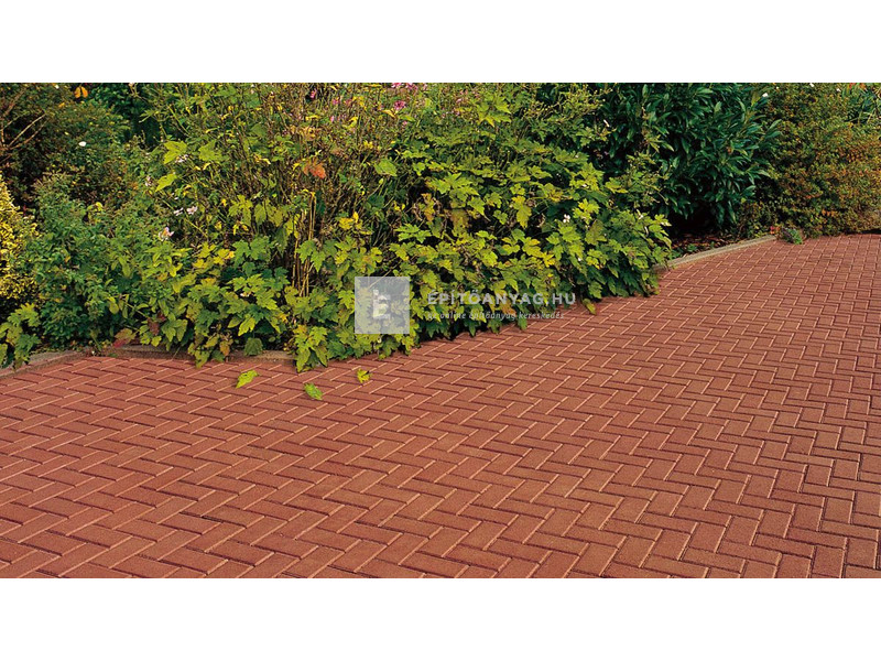 Semmelrock Citytop Térkő vörös 10x20 cm 6 cm