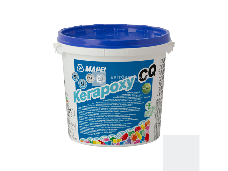 Mapei Kerapoxy CQ epoxi fugázó R2 RG 111 ezüstszürke 10 kg
