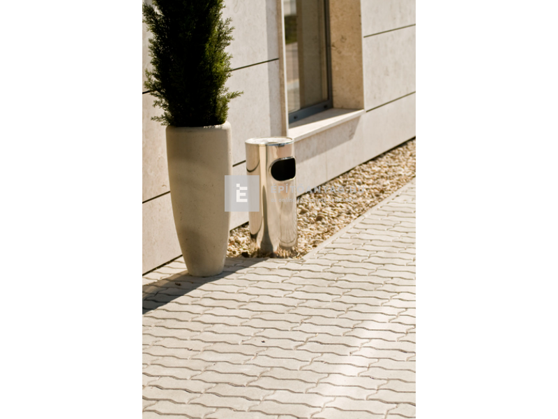 KK Kavics Frankfurt Térkő kezdőkő szürke 22,5x11,25 cm 8 cm