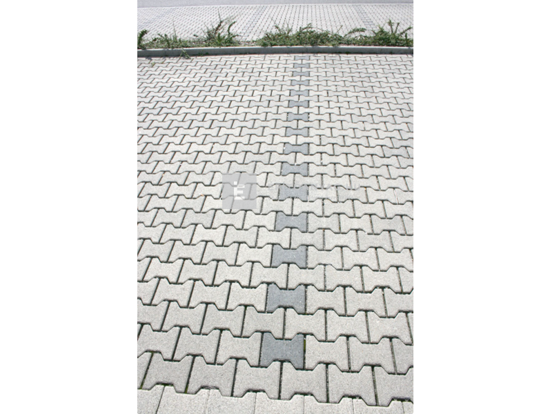 KK Kavics Rotterdam Térkő félkő szürke 16,5x10 cm 8 cm