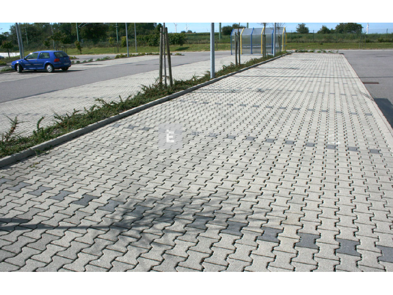 KK Kavics Rotterdam Térkő kezdőkő szürke 20x14 cm 6 cm