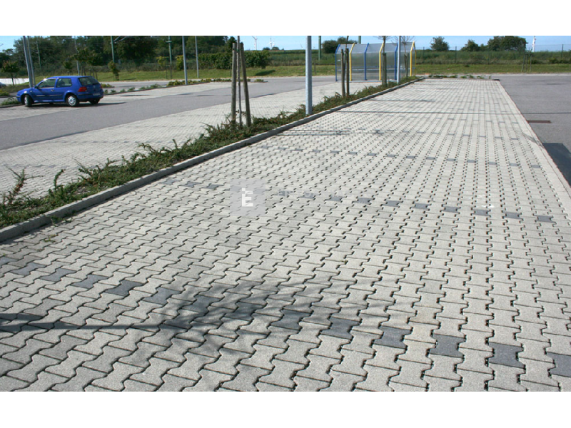 KK Kavics Rotterdam Térkő kezdőkő szürke 20x14 cm 10 cm