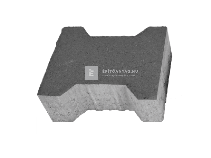 KK Kavics Rotterdam Térkő normálkő antracit 20x16,5 cm 8 cm