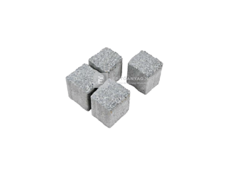 KK Kavics Budapest térkő mixkő gránit 8 cm