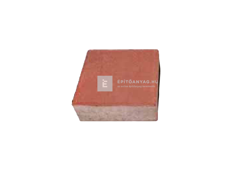 KK Kavics KK London Classic Térkő kocka KK vörös 20x20 cm 8 cm