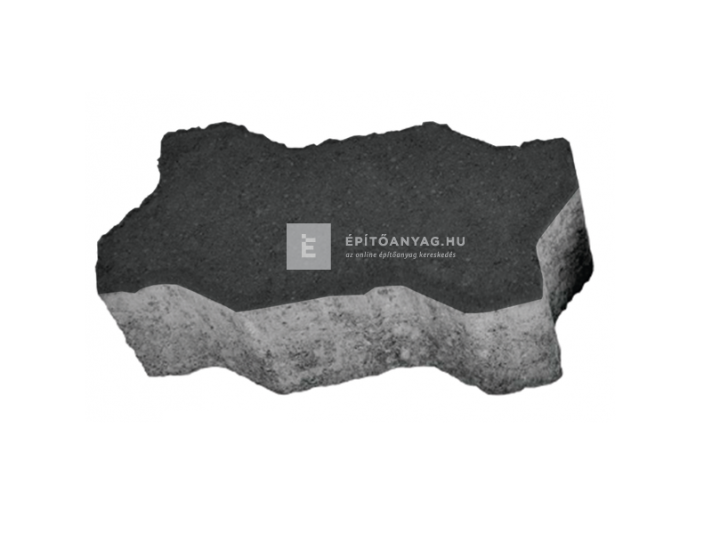 KK Kavics KK-Frankfurt Térkő normálkő antracit 22,5x11,25 cm 6 cm