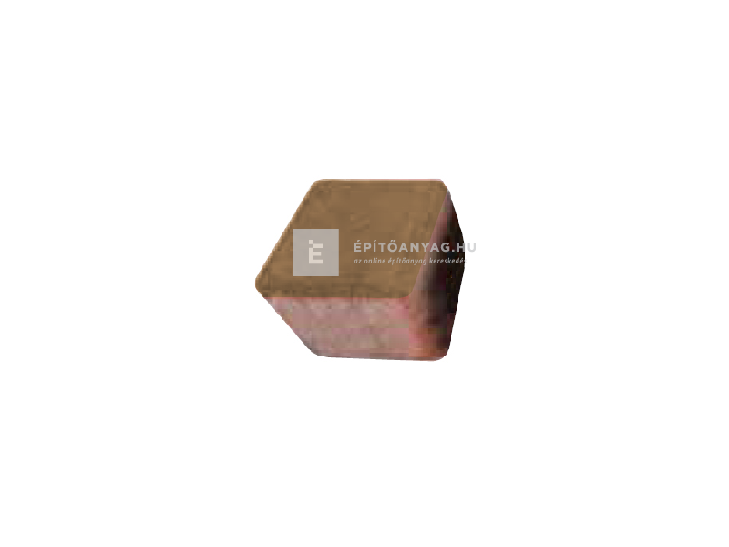 KK Kavics London Classic Térkő kiskocka KK barna 10x10 cm 6 cm