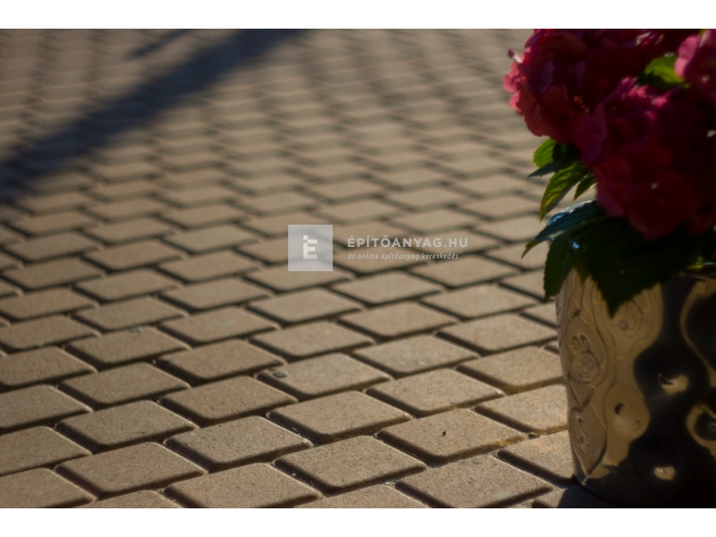 KK Kavics Róma Classic Térkő kocka homok 11,8x11,8 cm 6 cm
