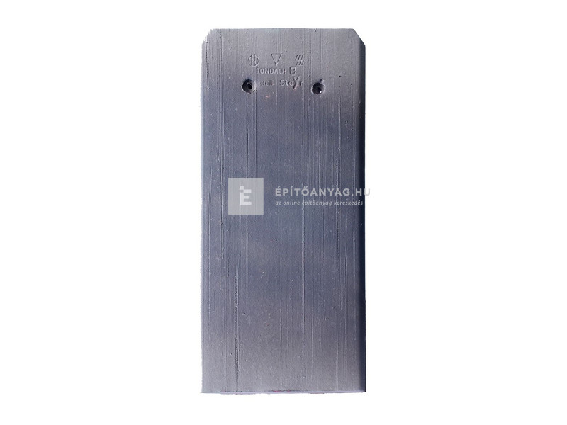 Tondach Karcolt Óvárosi Táska Alapcserép 19x40 cm Fusion Protect fehér-szürke antik