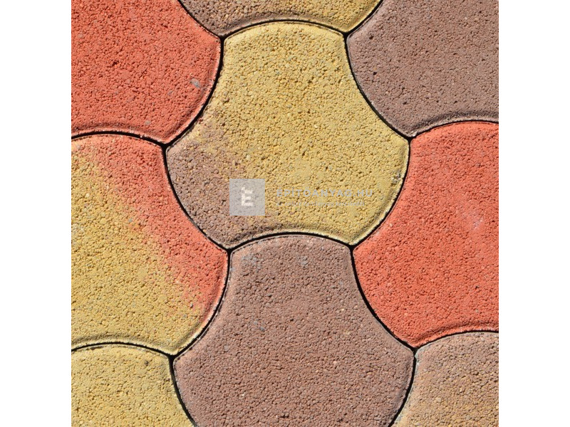 Abeton Duna Térkő normálkő őszilomb 6 cm (10,52 m2/rkl)