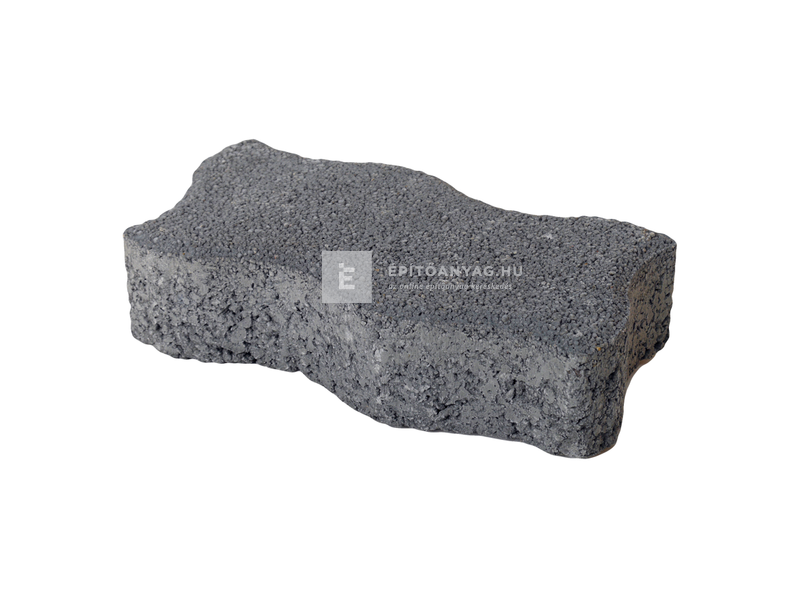 Abeton Balaton Térkő normálkő antracit 12x24 cm 8 cm (9,14 m2/rkl)