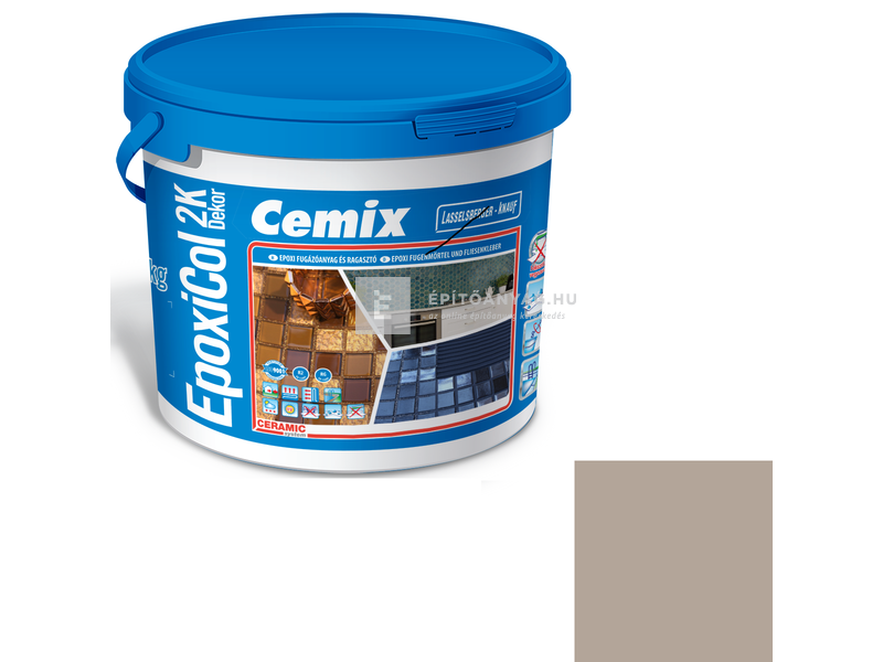 Cemix-LB-Knauf EpoxiCol 2K Dekor epoxi fugázó dió 7 kg