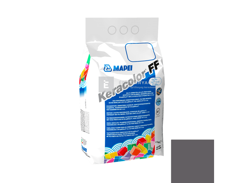 Mapei Keracolor FF Flex fugázó 119 londonszürke 2 kg
