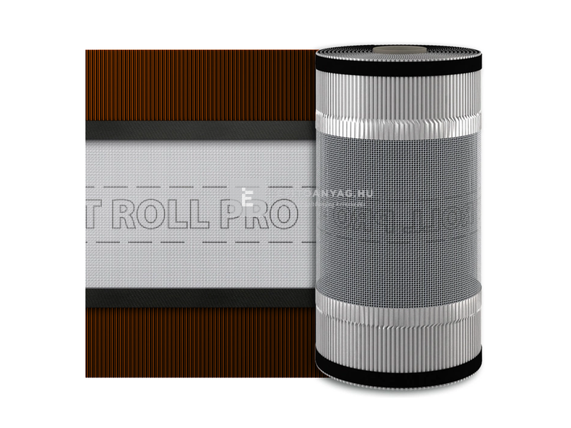 Dörken Delta Vent Roll Pro Gerinc és élgerinc szellőző elem barna 380 mm x 5 m