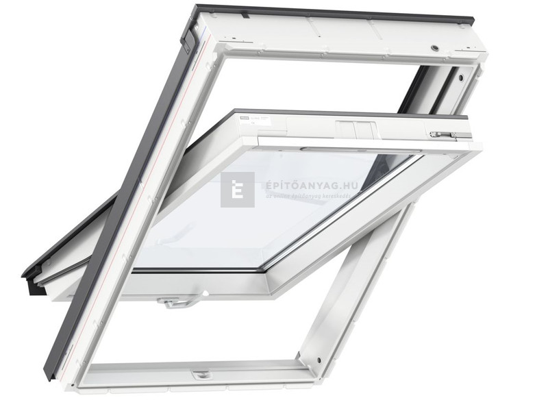 Velux GLU MK08 0051B Standard 78x140 cm tetőtéri ablak felső kilinccsel, edzett üveggel