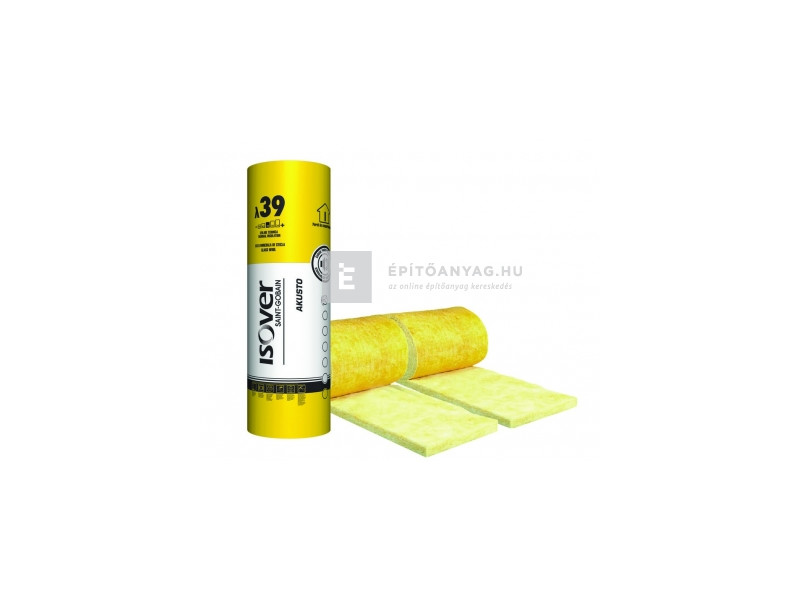 Isover Akusto 100 Válaszfal hangszigetelő üveggyapot filc (2x)100x600x7500 mm
