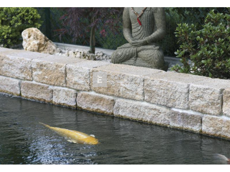 Viastein Mattone Tres Via+ Falazóelem mokka árnyalt 15 cm 24 db/rkl