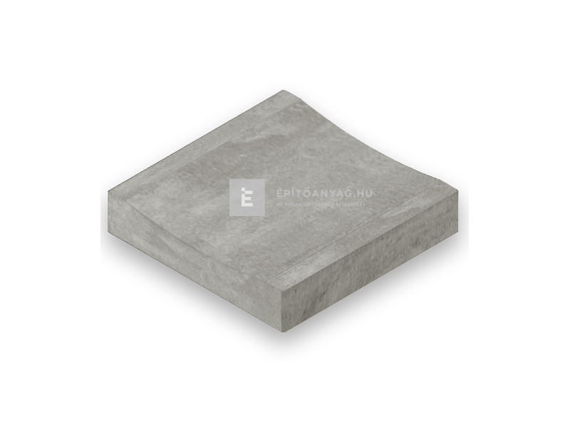 Viastein Betonfolyóka antracit-fehér árnyalt 40x40x8 cm