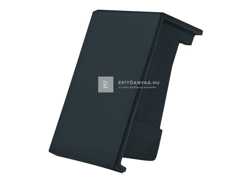 Creaton DOMINO félnyeregtető szegélycserép jobb Finesse palaszürke üvegmázas