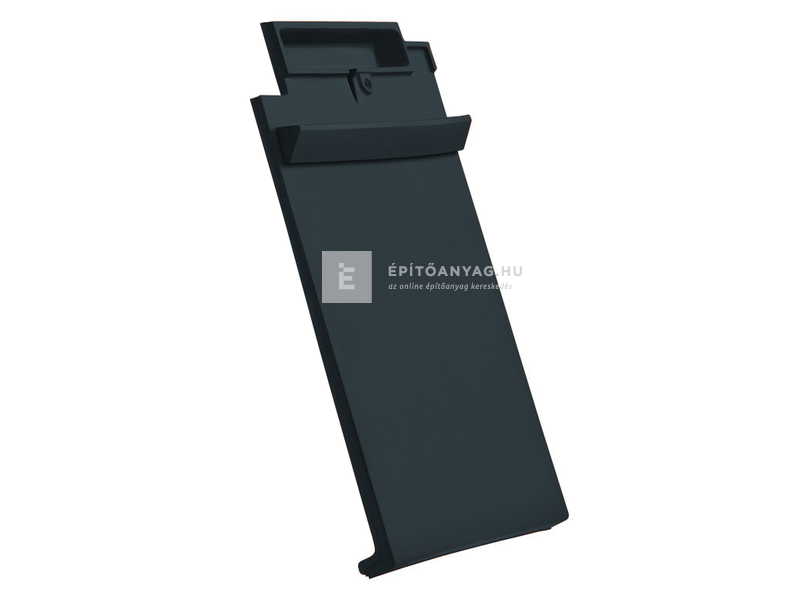 Creaton DOMINO kettőshullámú taréjszellőző cserép Finesse palaszürke üvegmázas