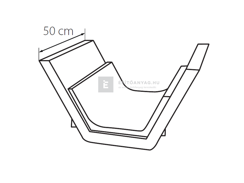 KK Kavics Öko Mederelem 86x50 cm