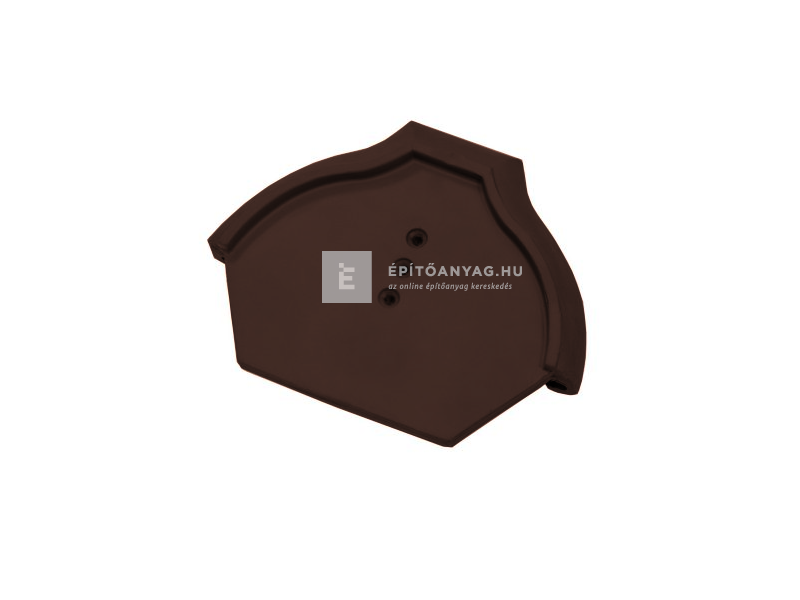 Tondach hornyolt gerinc kezdőelem FusionProtect sötétbarna
