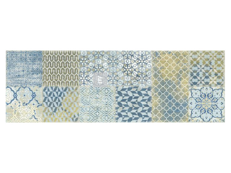 Ragno Trama arazzo bianco decoro matt 25x76 dekor falicsempe, 00R5KX06 1,14 m2/cs