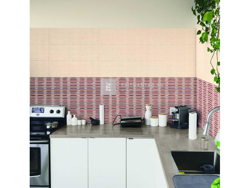 Ragno Trama avorio matt 25x76 falicsempe, 00R5KG06 1,14 m2/cs