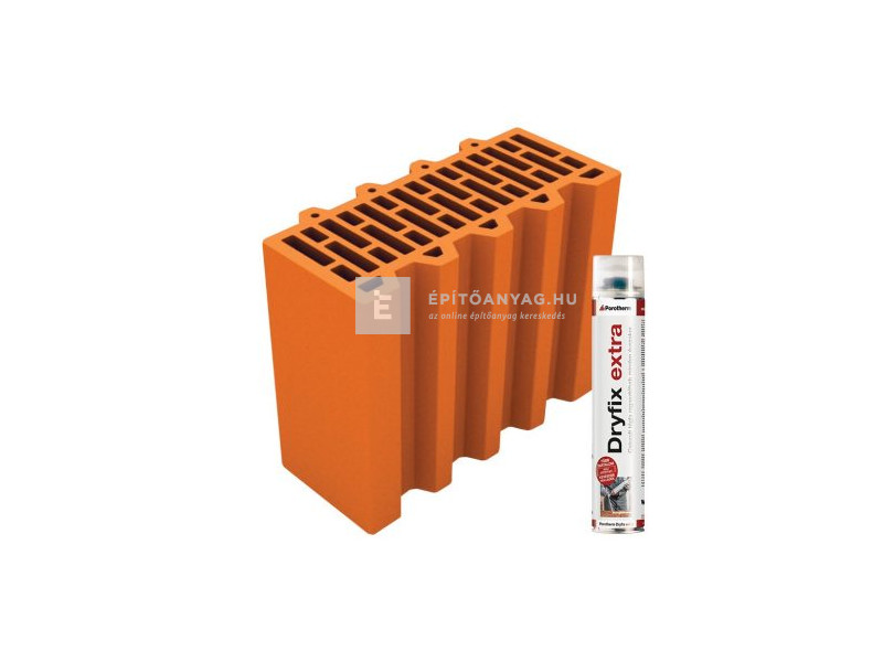 Porotherm 30 Rapid Dryfix feles tégla