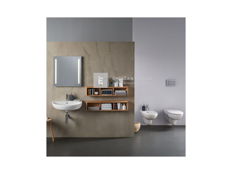 Geberit Selnova Square fali WC mélyöblítésű, 35x34x53 cm