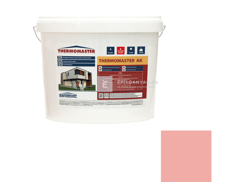 MP Thermomaster Akril vékonyvakolat, gördülőszemcsés 2 mm 22-E, 25 kg
