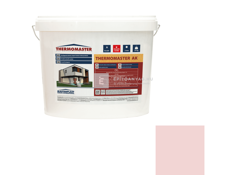 MP Thermomaster Akril vékonyvakolat, gördülőszemcsés 2 mm 25-F, 25 kg