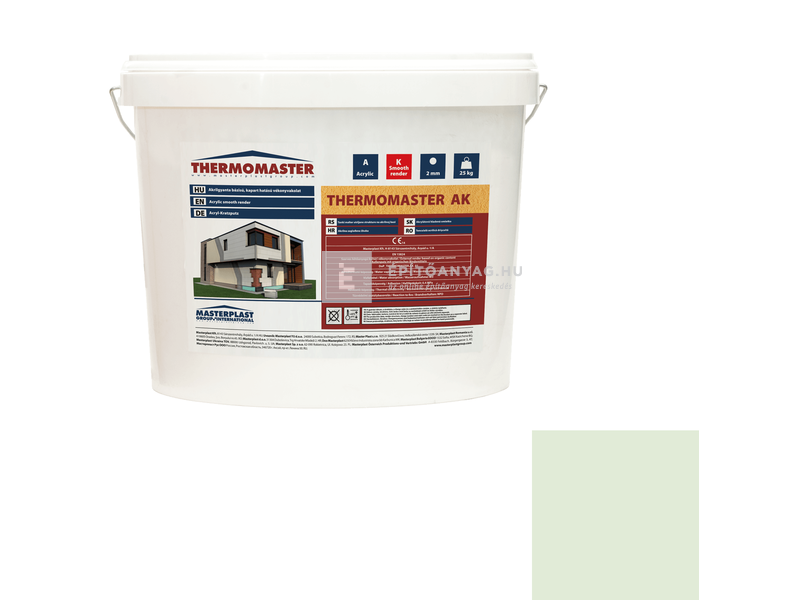 MP Thermomaster Akril vékonyvakolat, gördülőszemcsés 2 mm 40-F, 25 kg