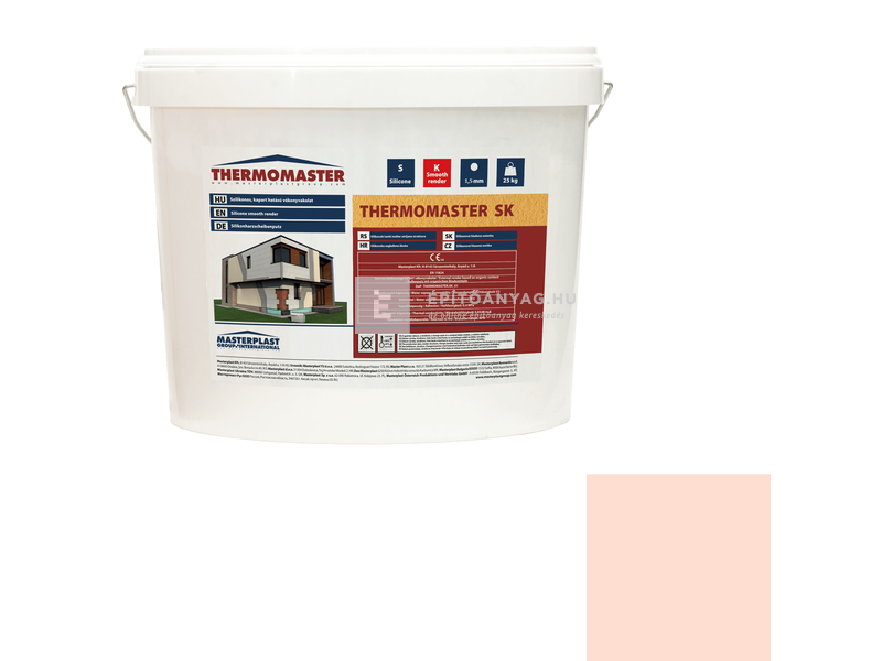 MP Thermomaster Szilikon vékonyvakolat, kapart 1,5 mm 17-F, 25 kg