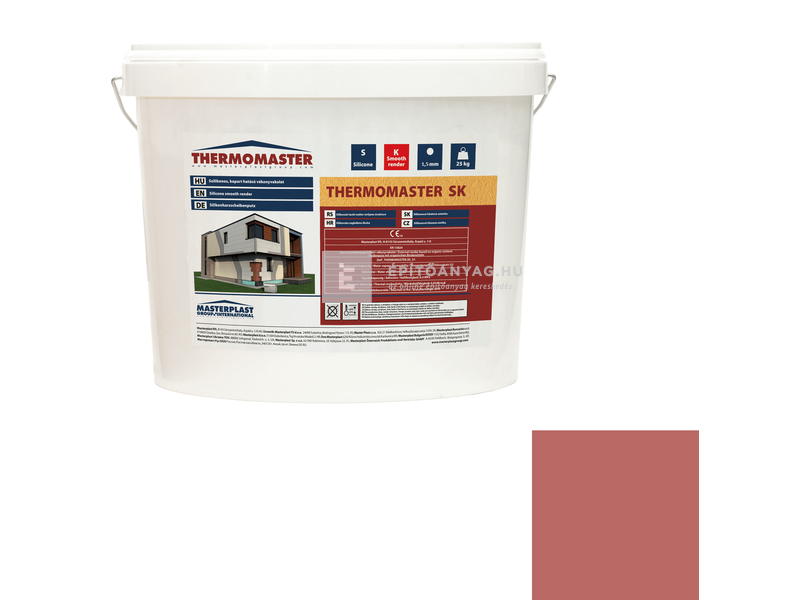 MP Thermomaster Szilikon vékonyvakolat, kapart 1,5 mm 21-C, 25 kg