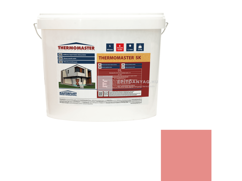 MP Thermomaster Szilikon vékonyvakolat, kapart 1,5 mm 22-D, 25 kg