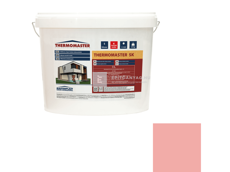 MP Thermomaster Szilikon vékonyvakolat, kapart 1,5 mm 22-E, 25 kg