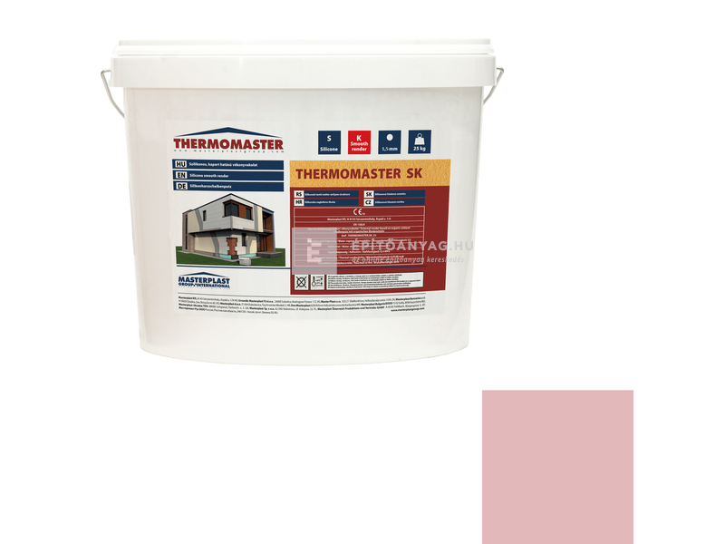 MP Thermomaster Szilikon vékonyvakolat, kapart 1,5 mm 25-E, 25 kg