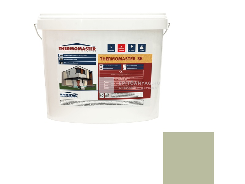MP Thermomaster Szilikon vékonyvakolat, kapart 1,5 mm 42-C, 25 kg