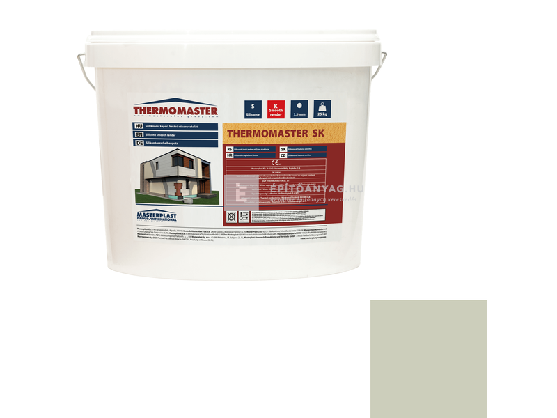 MP Thermomaster Szilikon vékonyvakolat, kapart 1,5 mm 42-D, 25 kg
