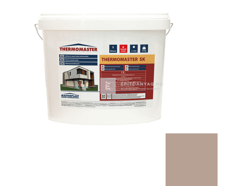MP Thermomaster Szilikon vékonyvakolat, kapart 1,5 mm 44-C, 25 kg